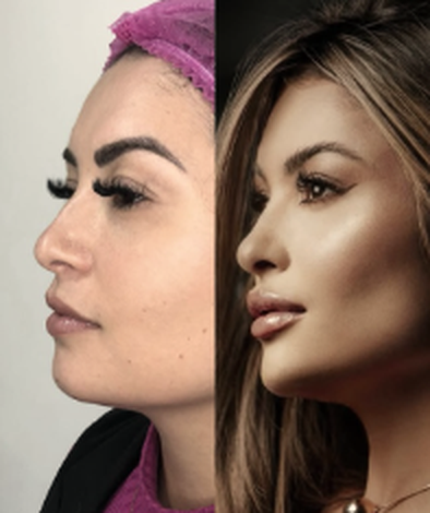 Facial profile comparison